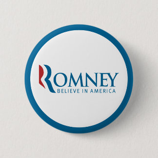 Romney Believe in America Button