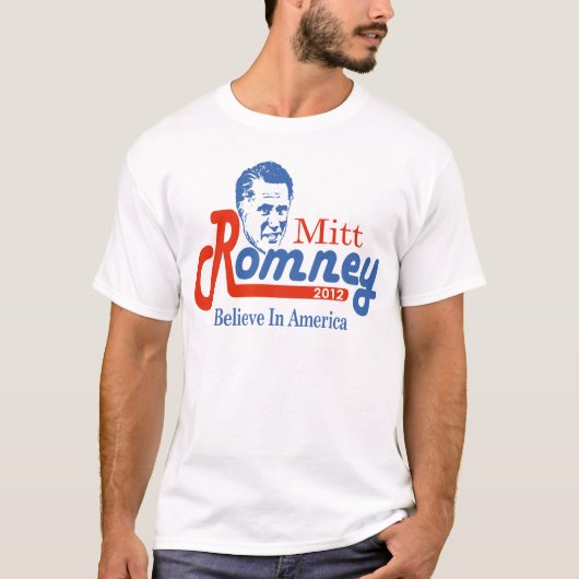 Romney Believe T-shirt (Voorkant)