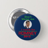 Romney Blaam me niet Ronde Button 5,7 Cm (Voorkant /achterkant)