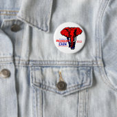 Romney Cain 2012 Ronde Button 5,7 Cm (In situ)