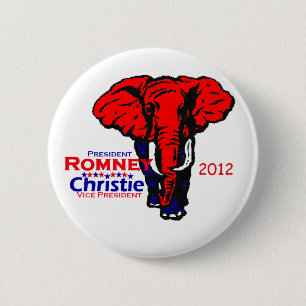 Romney Christie Ronde Button 5,7 Cm