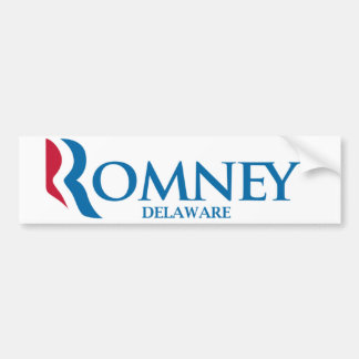 Romney Delaware Bumpersticker