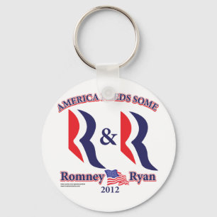 Romney en Ryan Sleutelhanger