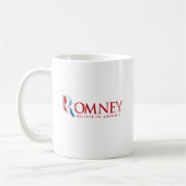 Romney - Geloof in Amerika (rood) Koffiemok (Links)