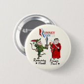 Romney Hood & Friar Paul (Ryan) Ronde Button 5,7 Cm (Voorkant /achterkant)