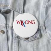 Romney is verkeerd ronde button 4,0 cm (In situ)