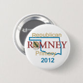 Romney OKLAHOMA Button (Voorkant /achterkant)
