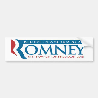 Romney: Opnieuw geloven Bumpersticker