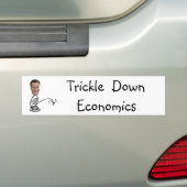 Romney Peeing bumpersticker (Op auto)