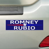 ROMNEY RUBIO Bumpersticker (Op auto)