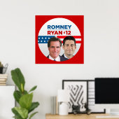 Romney/Ryan '12 Poster (Thuiskantoor)