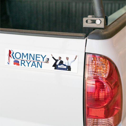 Romney/Ryan 2012 Bumpersticker (Op Truck)