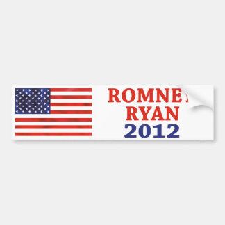 Romney Ryan 2012 bumpersticker