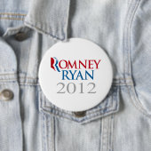 ROMNEY RYAN 2012.png Ronde Button 4,0 Cm (In situ)