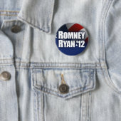 Romney Ryan 2012 Ronde Button 5,7 Cm (In situ)