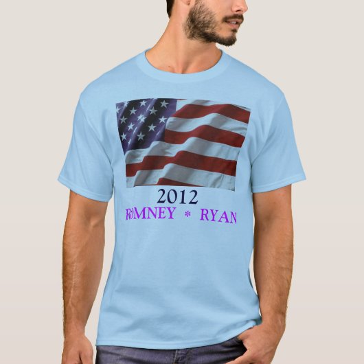 ROMNEY RYAN 2012 T-SHIRT (Voorkant)