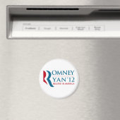 Romney / Ryan 2012 voor het Amerikaanse President Magneet (Insitu (Vaatwasser))