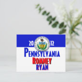 Romney Ryan Briefkaart (Staand voorkant)
