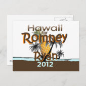 Romney Ryan Briefkaart (Voorkant / Achterkant)