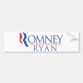 Romney Ryan bumper sticker
