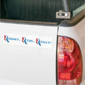 Romney Ryan Echt Bumpersticker (Op Truck)
