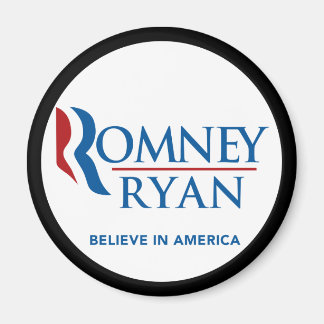 Romney Ryan gelooft in de zwarte grens in Amerika Magneet