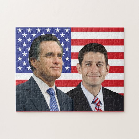Romney - Ryan Legpuzzel (Horizontaal)