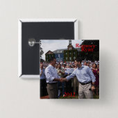 Romney - Ryan Vierkante Button 5,1 Cm (Voorkant /achterkant)