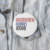 ROMNEY RYAN VP DISCO.png Ronde Button 4,0 Cm (In situ)