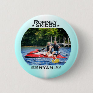Romney Skidoo & Ryan, ook Ronde Button 5,7 Cm