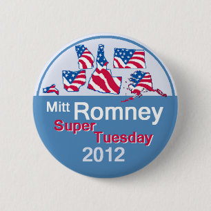 Romney SUPER TUESDAY Button