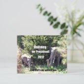 Romney voor President - 2012 Briefkaart (Staand voorkant)