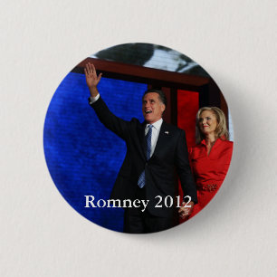 Romney voor President Ronde Button 5,7 Cm