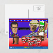 Romney vs. Command O Briefkaart (Voorkant / Achterkant)