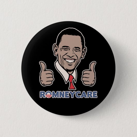 RomneyCare Ronde Button 5,7 Cm (Voorkant)