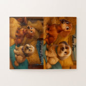 Rompecabezas Puzzle "Hermanitas Felices" (Horizontal)