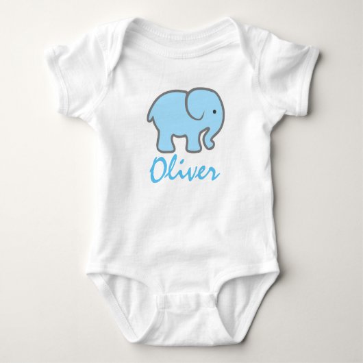 Romper "Olifant". (Voorkant)