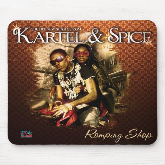 Romping Shop mousepad Muismat (Voorkant)