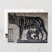 Romulus en Remus Briefkaart (Voorkant / Achterkant)