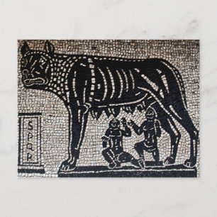 Romulus en Remus Briefkaart