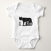 Romulus en Remus Romeinse mythologie Romper (Voorkant)