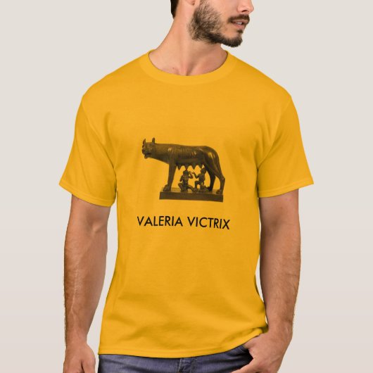 Romulus en Remus. Valeria Victrix. T-shirt (Voorkant)