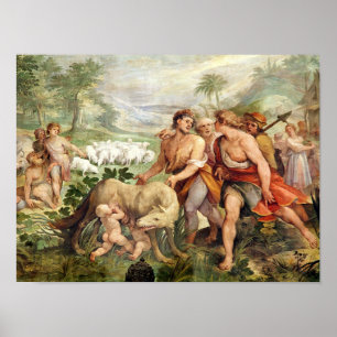 Romulus is opgezogen door haar wolf poster