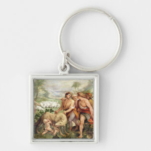 Romulus is opgezogen door haar wolf sleutelhanger