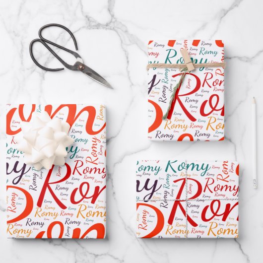 Romy Inpakpapier Vel (Voorkant)