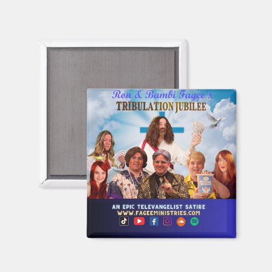 Ron & Bambi Fagee's Tribulation Jubilee Magnet (Recto/Verso)