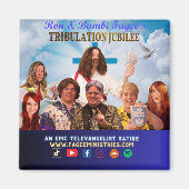 Ron & Bambi Fagee's Tribulation Jubilee Magnet (Devant)