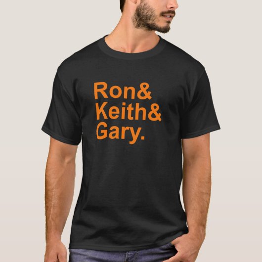 RON DARLING EN KEITH HERNANDEZ EN GARY COHEN T-SHIRT (Voorkant)