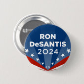 Ron DeSantis 2024 Ronde Button 5,7 Cm (Voorkant /achterkant)