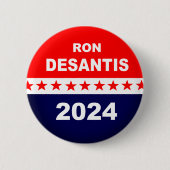 Ron Desantis 2024 Ronde Button 5,7 Cm (Voorkant)